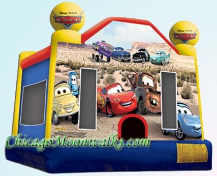 Disney Cars Inflatable Bounce House Rental Moonwalk Chicago